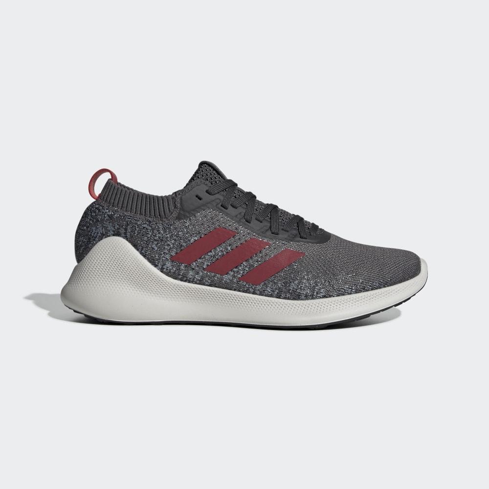 Adidasi Alergare Adidas PureBOUNCE + m Barbati Romania - Gri/Visinii/Gri Inchis EE8409